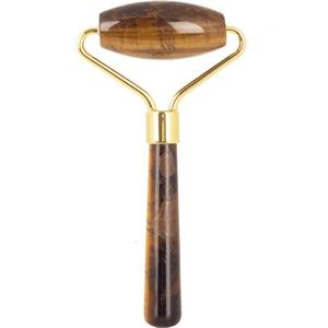 Quo Beauty Tiger Eye Stone Facial Roller